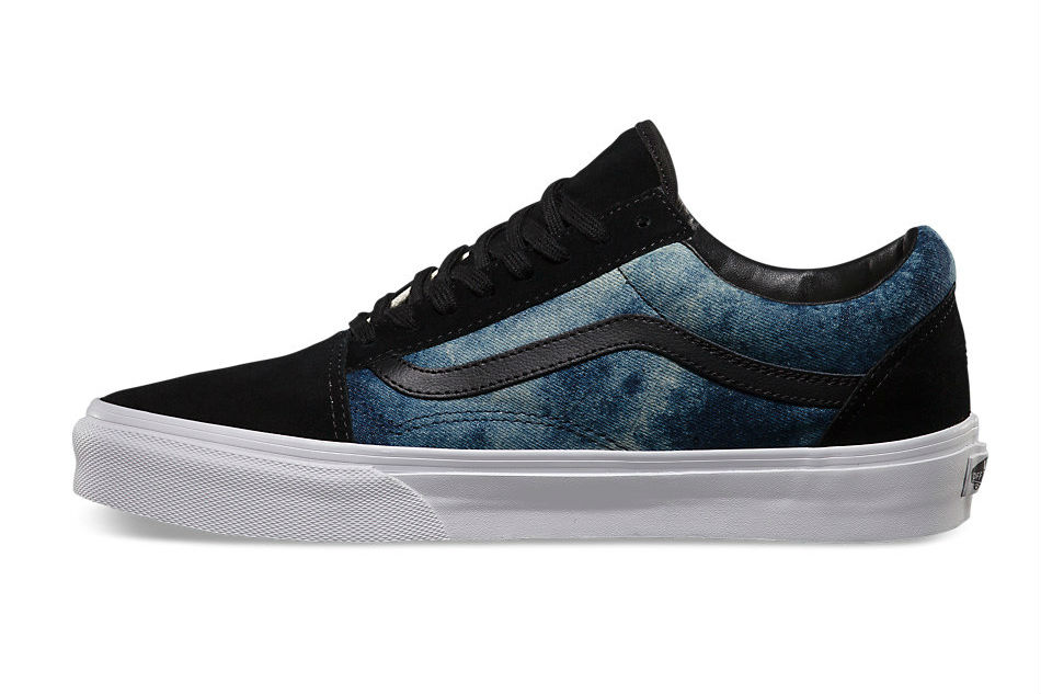 vans old skool dark denim