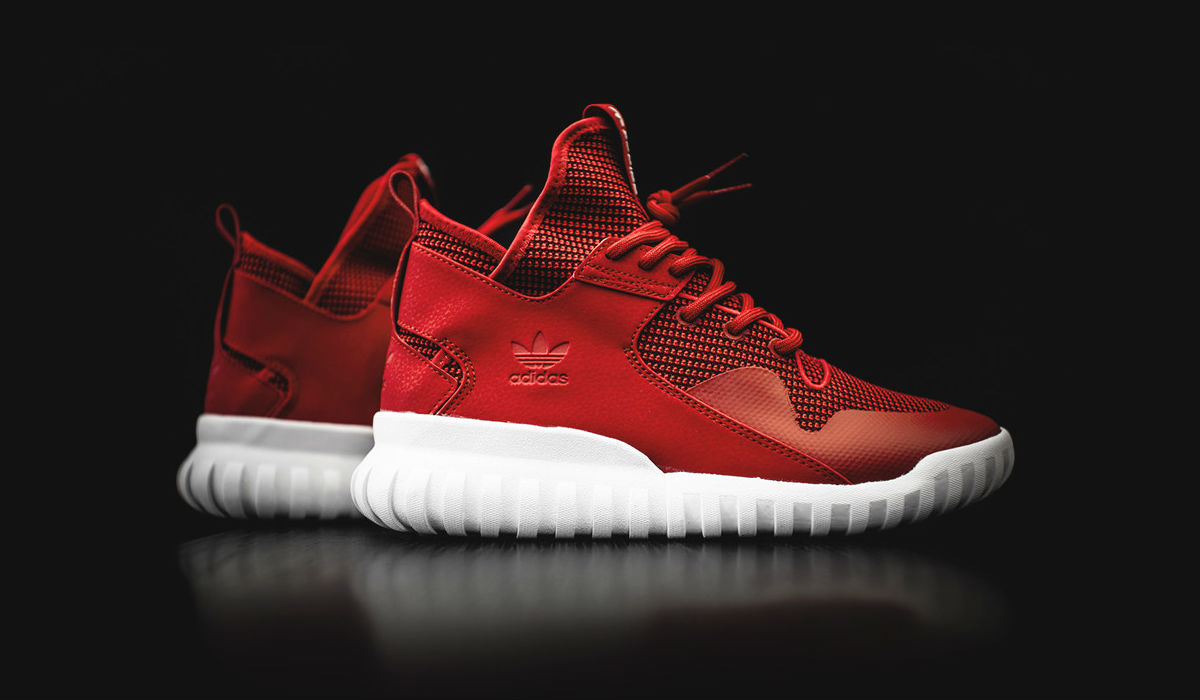 adidas Tubular X Collegiate Red