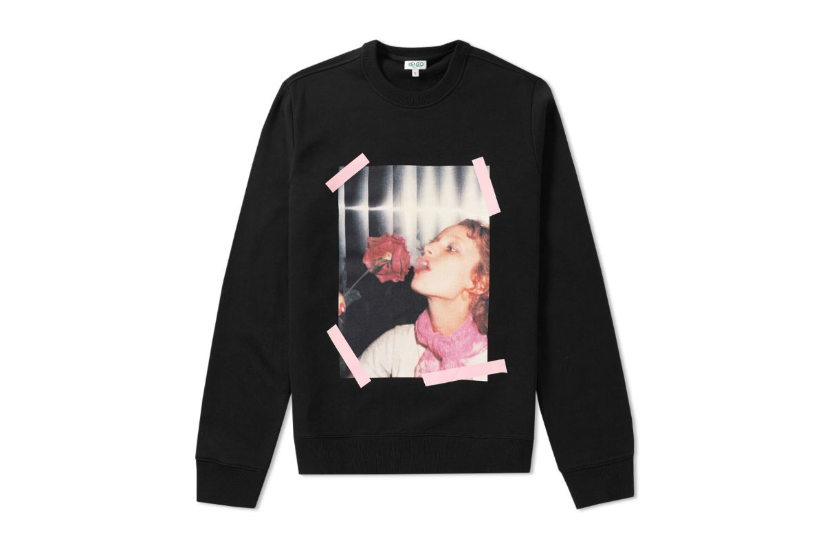 Kenzo Antonios Girls Crew Sweat Black