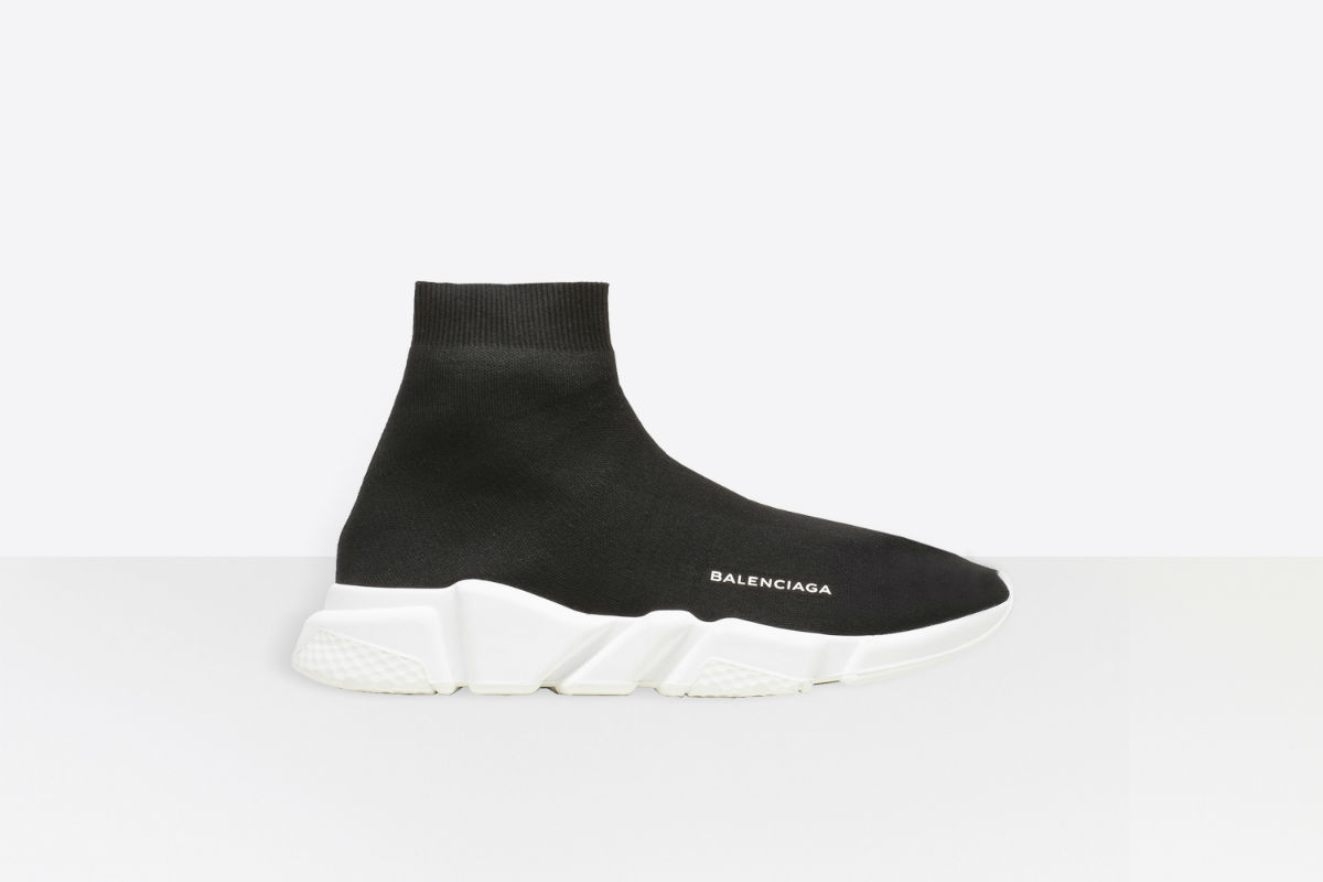 balenciaga speed trainer black