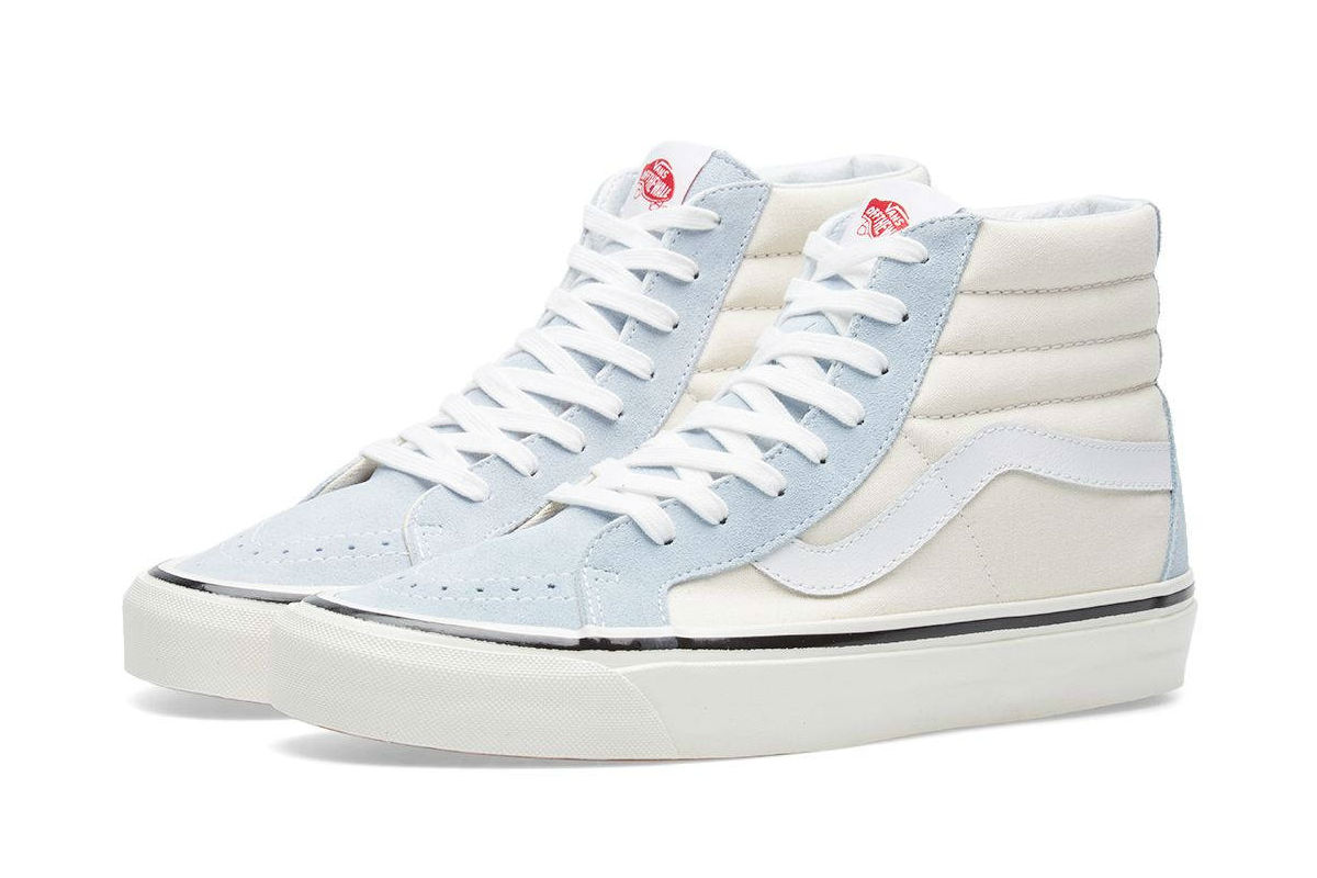 vans sk8 hi all white