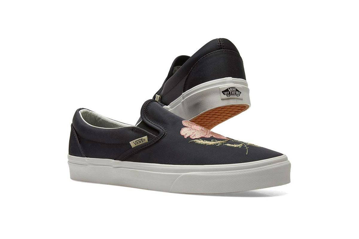 vans classic slip on dx souvenir black