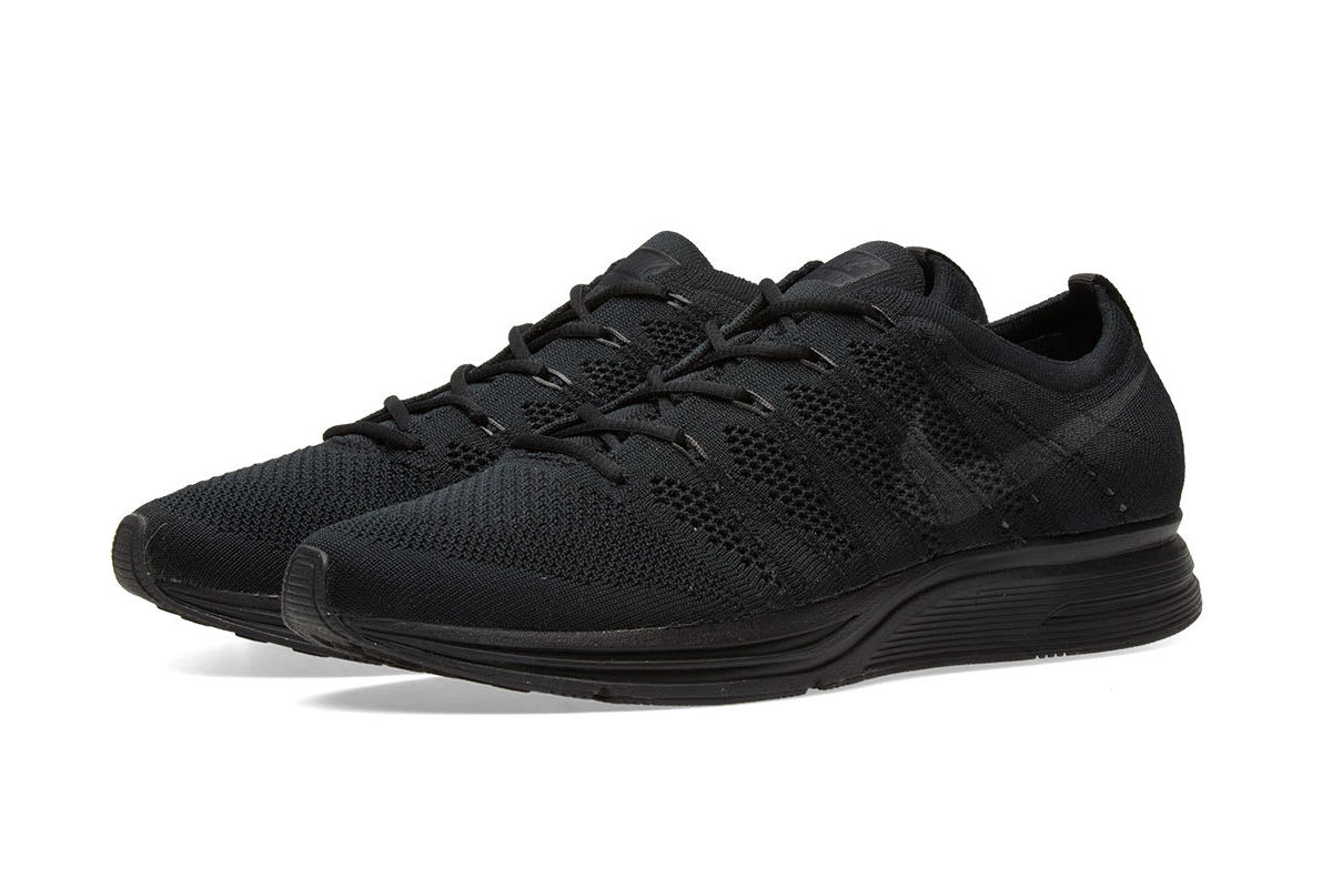 nike flyknit trainer black anthracite